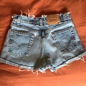 Levi’s High Waisted Shorts